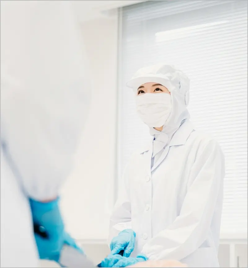 食の安心・安全を追求いたします